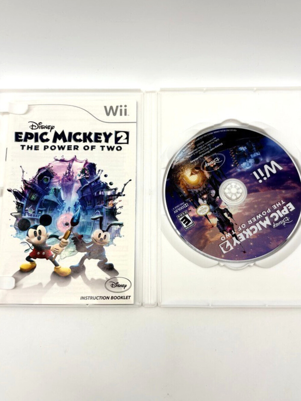 Disney Epic Mickey 2: The Power of Two Video Game for Wii Rated E